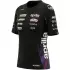 T-Shirt Femme Ixon TSL APRILIA 26 Noir Violet Rouge Fluo