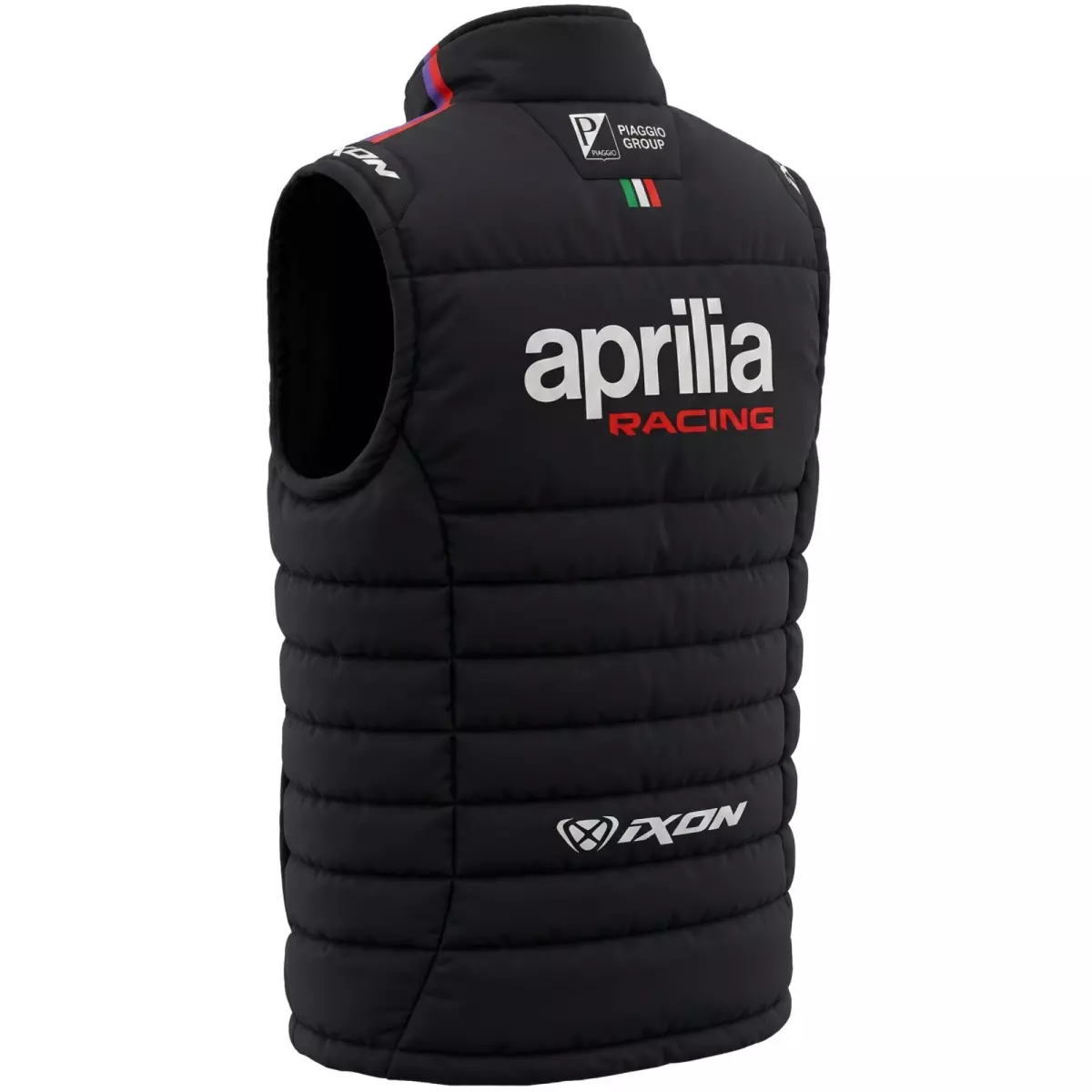 Gilet Sans Manche Ixon BDW1 APRILIA 26 Noir Violet Rouge Fluo