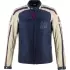 Blouson Helstons Club Bleu Beige Rouge