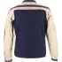 Blouson Femme Helstons Club Air Argent Bleu Rouge