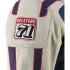 Blouson Helstons Club Bleu Beige Rouge