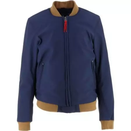 Veste Helstons Harry Bleu Kraft - Blouson Moto HELSTONS