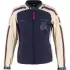 Blouson Femme Helstons Club Air Argent Bleu Rouge