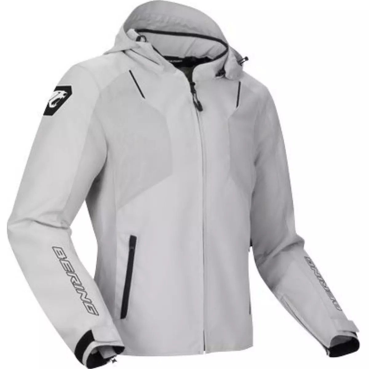 Blouson Bering Wing Gris Clair Noir