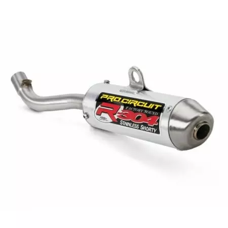 Silencieux Pro Circuit R-304 Aluminum Brossé Honda CR125R - Echappement moto PRO CIRCUIT