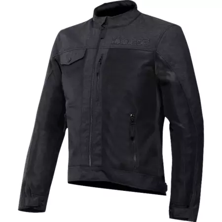 Blouson Dainese Alfama Air Gris Foncé Noir - Blouson Moto DAINESE