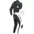 Combinaison 2 Pièces Dainese Demon Sprint Noir Blanc Rouge Lave