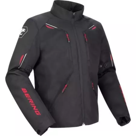 Blouson Bering Brazilia Noir Rouge - Blouson Moto BERING