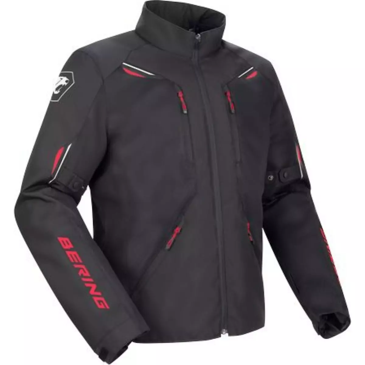 Blouson Bering Brazilia Noir Rouge