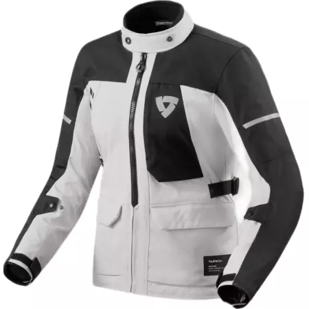 Veste Femme REV'IT Convergent H2O Argent Noir - Blousons et Vestes Moto Femme REV'IT