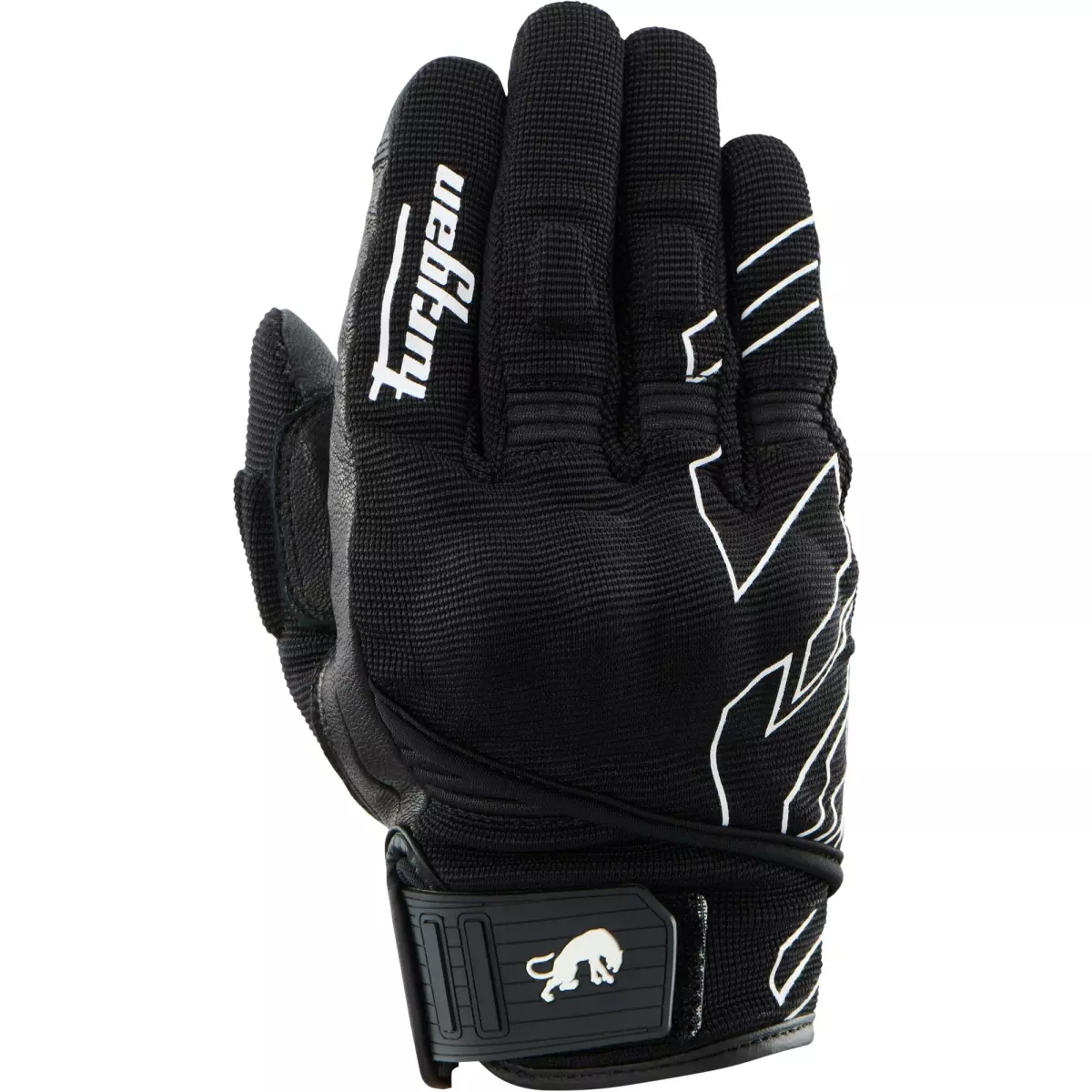 Gants Femme Furygan Jet Neon D3O® Noir Blanc