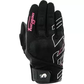 Gants Femme Furygan Jet Neon D3O® Noir Blanc Rose