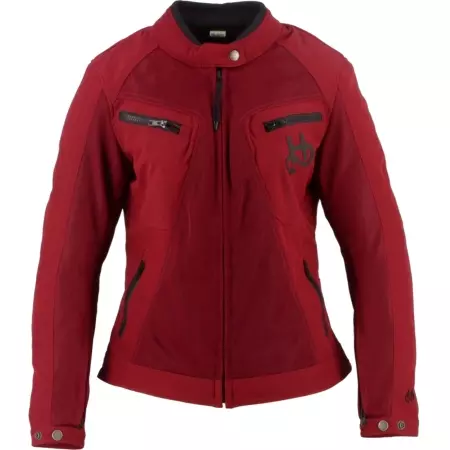 Blouson Femme Helstons Turbo Air Bordeaux - Blousons et Vestes Moto Femme HELSTONS