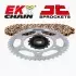 Kit chaîne ek/jt 530srx2 15/39 - couronne standard