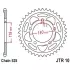 Kit chaîne ek/jt 525 mvxz2 - 17/47-122 - couronne acier standard