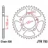 Kit chaîne ek/jt 520 mvxz2 - 15/44-114 - couronne acier standard