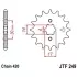 Kit chaîne ek/jt 420 sr - 15/34-98 - couronne acier standard