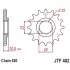 Kit chaîne ek/jt 520 mvxz2 - 16/47-112 - couronne acier standard