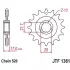 Kit chaîne ek/jt 520 sroz2 - 15/41-112 - couronne acier standard