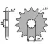 Kit chaîne ek/pbr 520 sroz2 - 15/46-118 - couronne acier standard