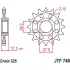 Kit chaîne ek/jt 525 zvx3 - 16/42-124 - couronne acier standard