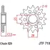Kit chaîne ek/jt 520 mvxz2 - 15/44-114 - couronne acier standard
