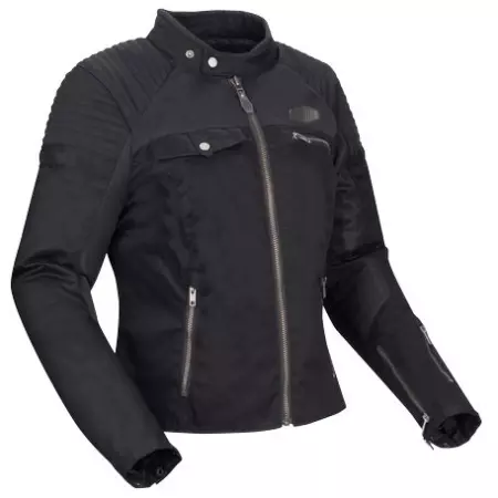 Blouson Femme Segura Lady Jilly Noir - Blousons et Vestes Moto Femme SEGURA