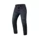 Jean REV'IT 2 TF L30 Bleu Foncé Noir Délavé