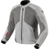 Blouson REV'IT Torque 3 H2O Gris Clair Rouge