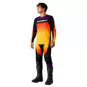 Pack Tenue Cross Maillot + Pantalon Kenny Raptor Sunset