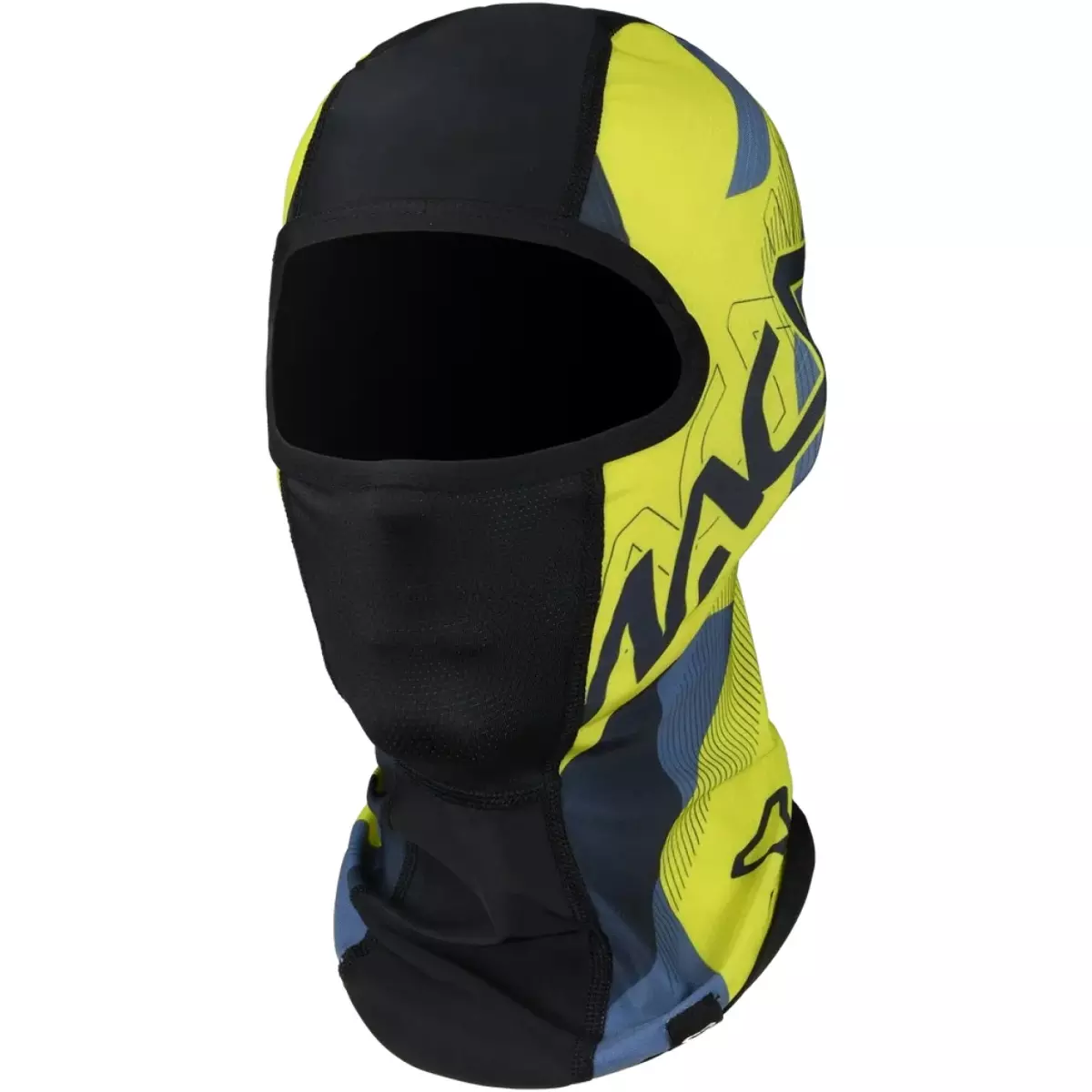 Cagoule Macna Mane Noir Jaune