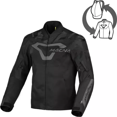 Blouson Macna Admyre Noir - Blouson Moto MACNA