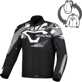 Blouson Macna Admyre Noir Blanc