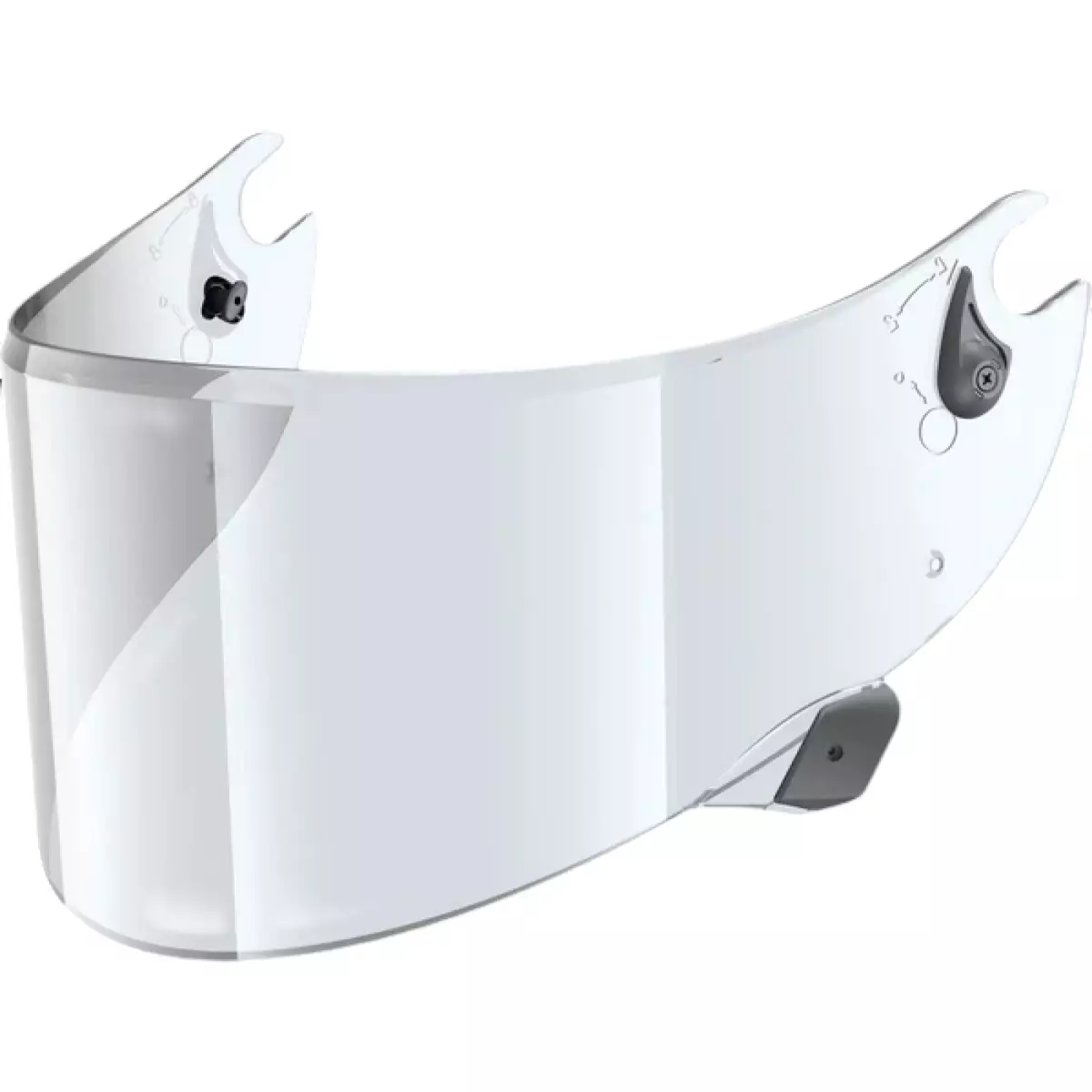 Visière Shark VZ10027P Aeron GP FIM/ Aeron GP / Aeron / Race-R Pro / Carbon / GP / GP 06 Incolore