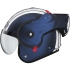 Casque Roof RO9 BOXXER 2 STRIPES Bleu Mat Et Blanc