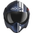 Casque Roof RO9 BOXXER 2 STRIPES Bleu Mat Et Blanc