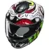 Casque HJC C71 Squeeze MC41 Blanc Vert