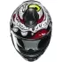 Casque HJC C71 Squeeze MC41 Blanc Vert
