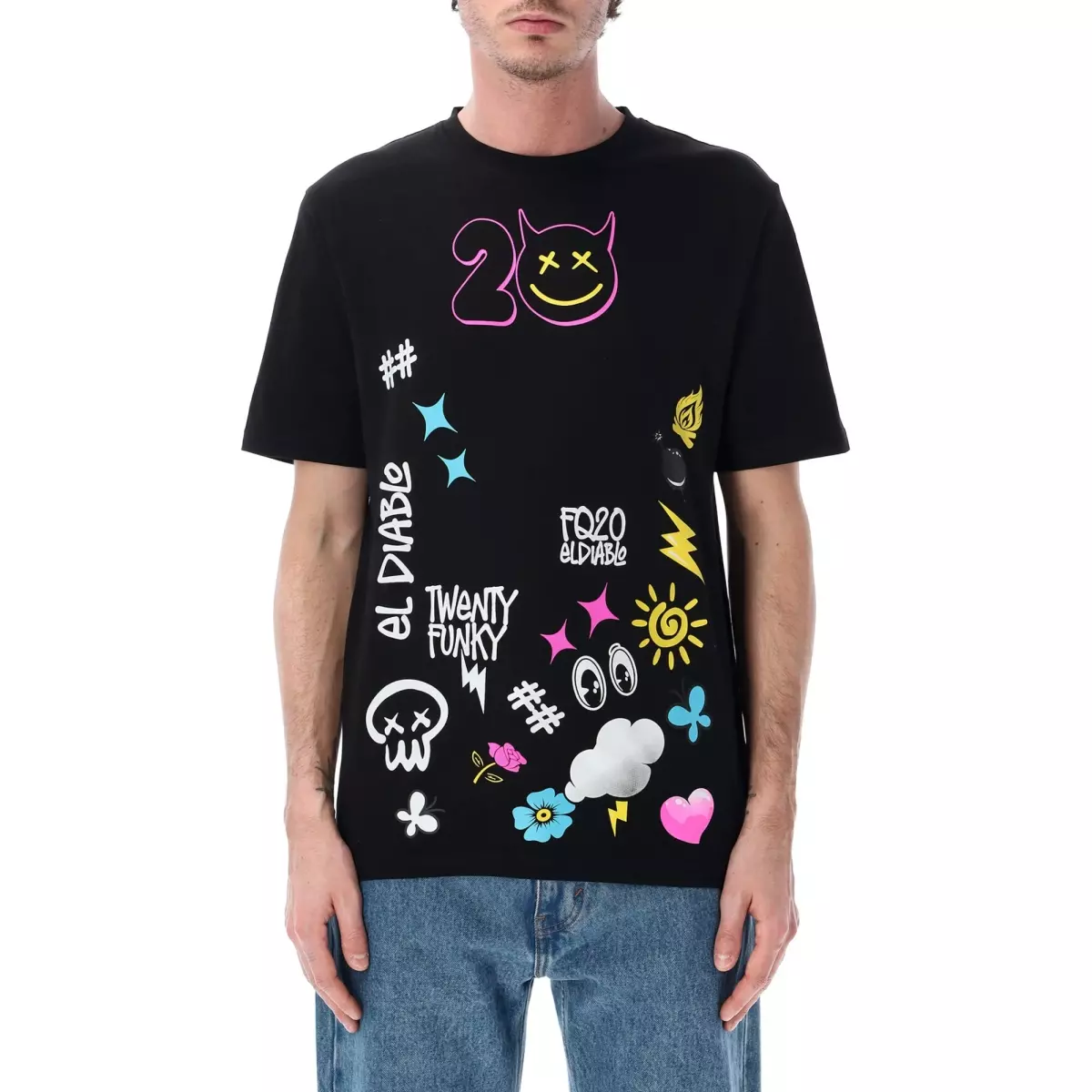 T-shirt FQ20 Fabio Quartararo Le Mans 2026 Multicolor