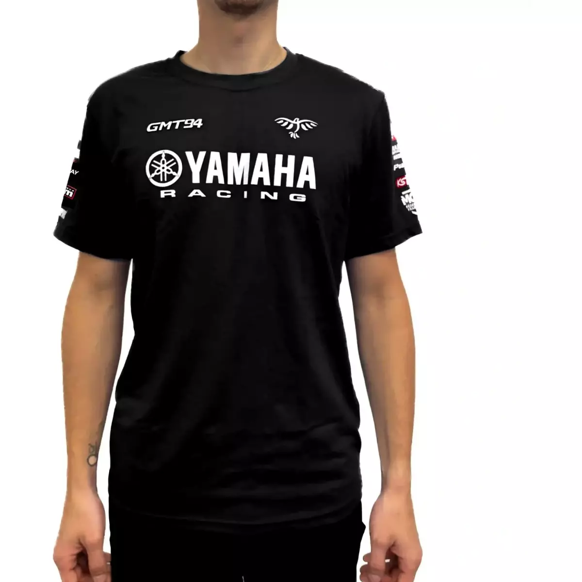 T-Shirt GMT94 Yamaha 2025-2026 Noir
