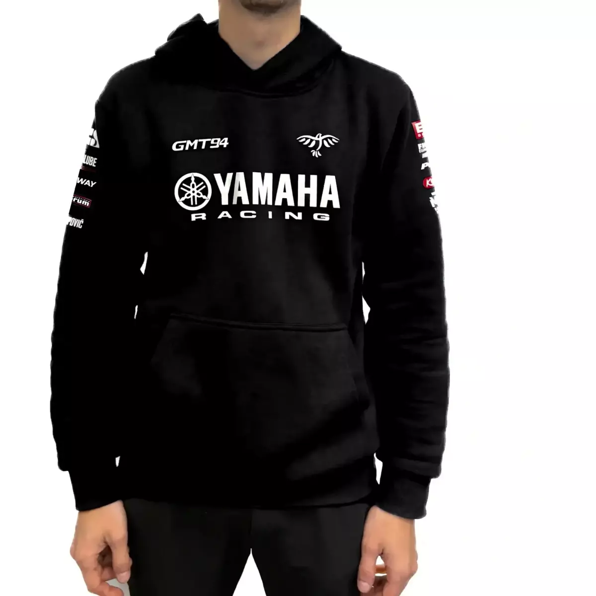 Sweat Enfant GMT94 Yamaha 2025-2026 Noir