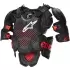 Plastron Cross Alpinestars A-10 V2 Anthracite Noir Rouge