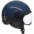 Casque Momo Design Fighter Classic Flip Bleu Or