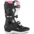 Bottes Cross Femme Alpinestars Stella Tech 3 Noir Blanc Rose