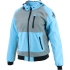 Blouson Femme Helstons Air Bleu Ciel Gris
