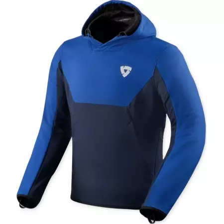 Sweat À Capuche REV'IT Andon Bleu Foncé Bleu - Blouson Moto REV'IT