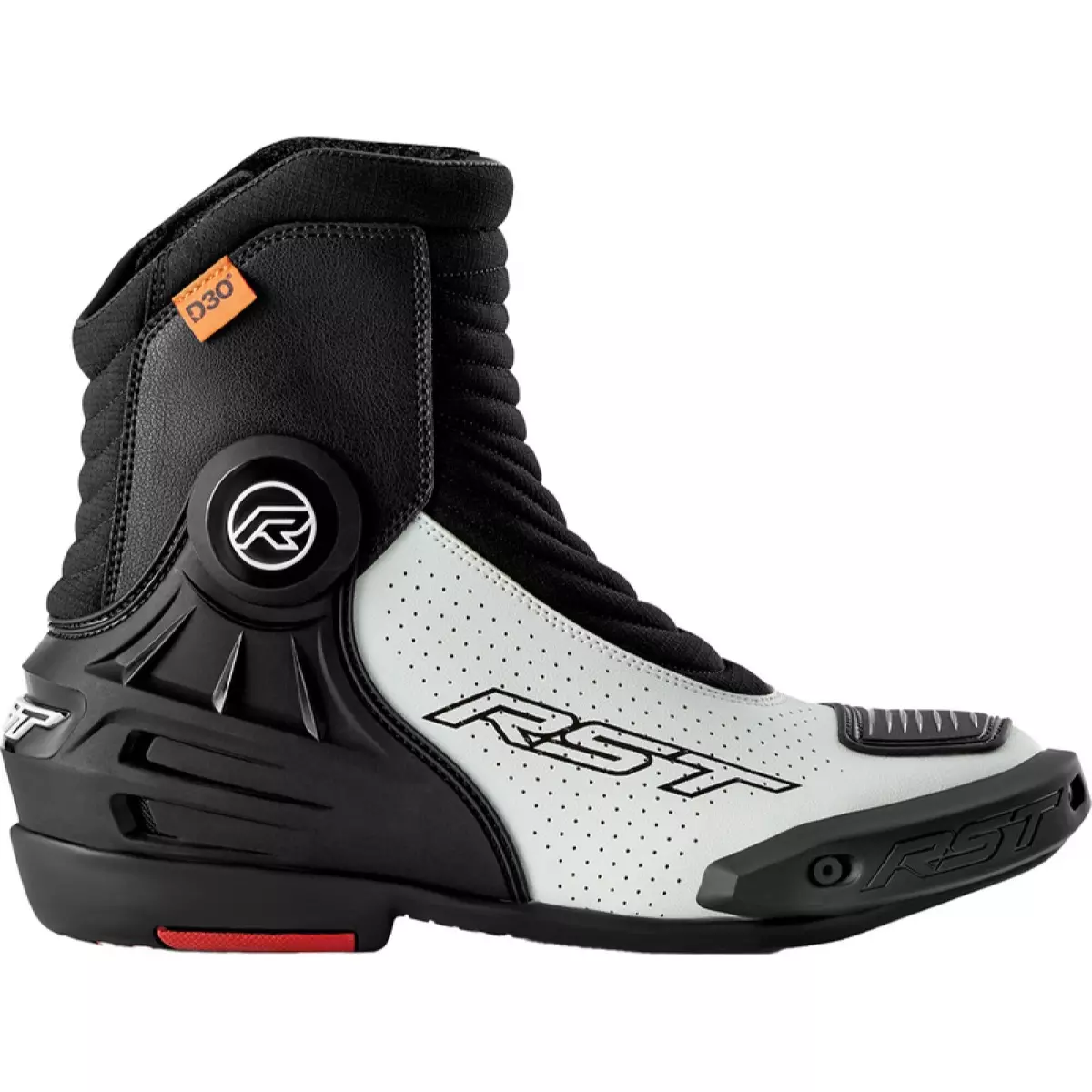 Bottes RST Tractech Evo Short D3O Noir Blanc