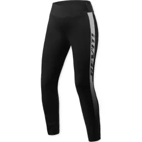 Legging Femme REV'IT Talia Court Noir Blanc