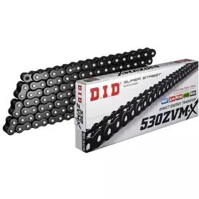 Chaine Super Renforcée DID 530 ZVM-X x 110 Maillons - Noir brillant 535081102