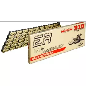 Chaine Racing DID 520 MX x 114 Maillons - Or Et Noir 533131141